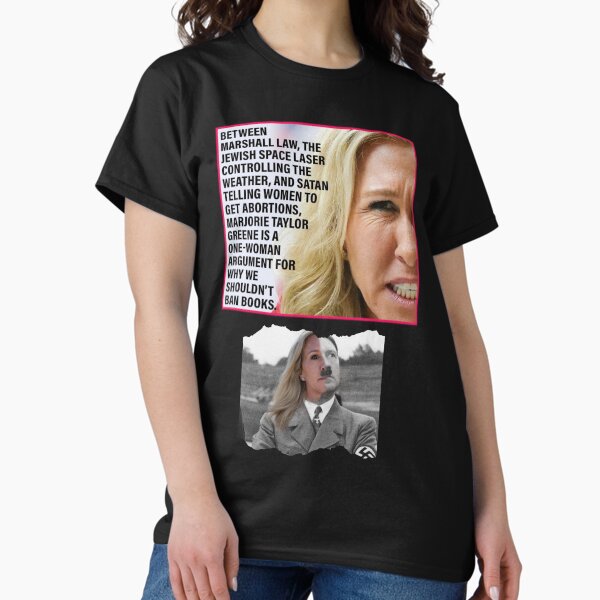 Vista previa del artículo con la obra «Camiseta y calcomanía de Marjorie Taylor Greene | Calcomanías de Marjorie Taylor Greene», diseñado y vendido por sugarcube1999.