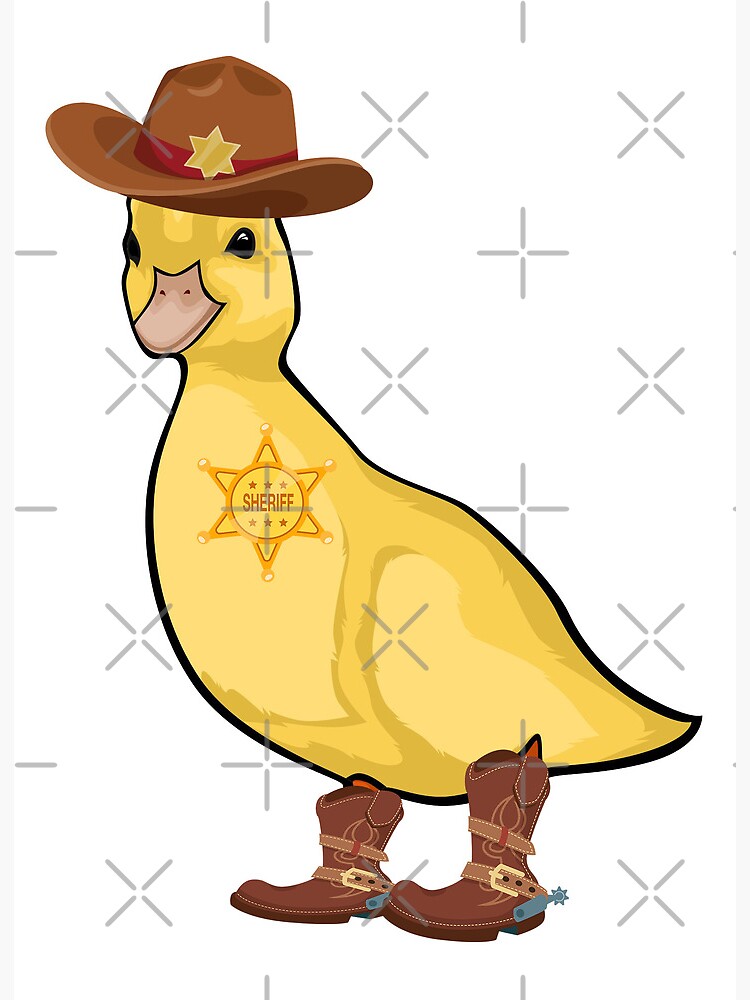 Rebel Bunny Cowboy Duck Hat