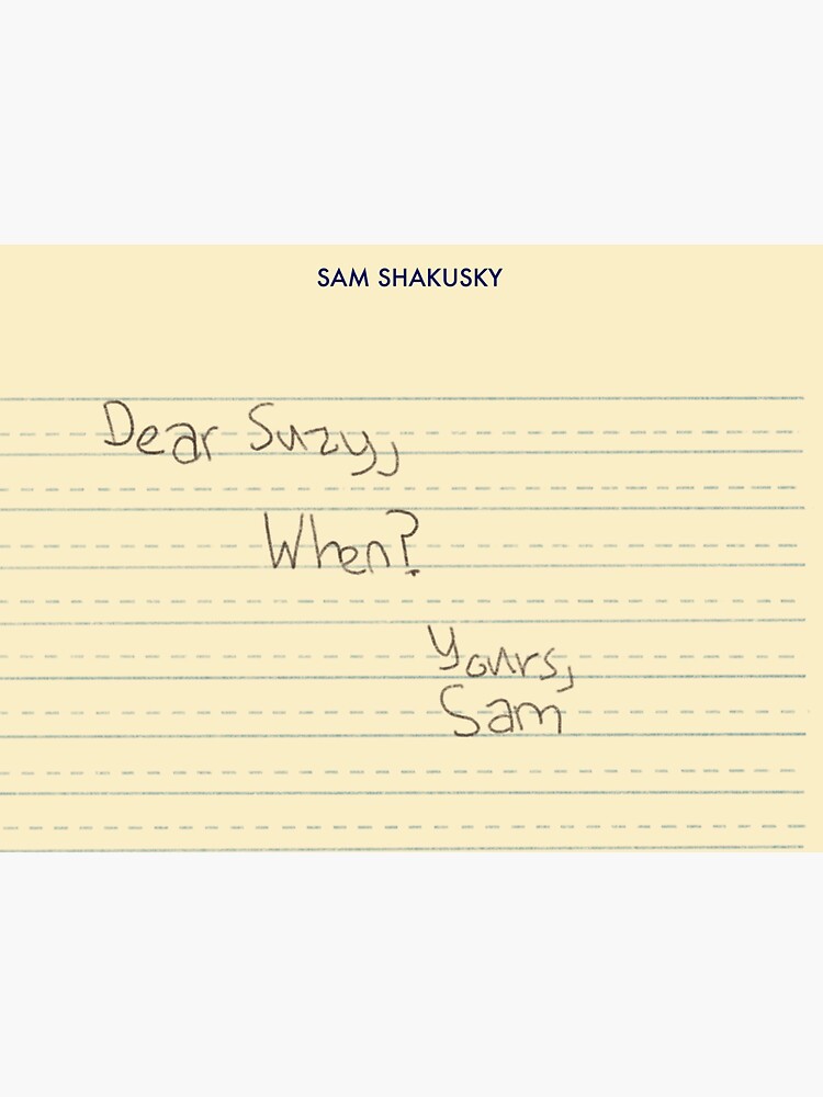 "Dear Suzy Letter - Moonrise Kingdom" Sticker for Sale by TwynnMade ...