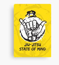 BJJ state of mind 2 Canvas Print