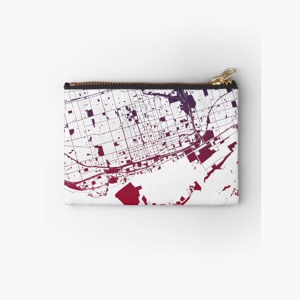 Item preview, Toronto Map Art Pink Blue Canada designed and sold by EpicMaps.