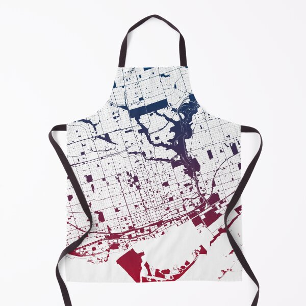 Item preview, Toronto Map Art Pink Blue Canada designed and sold by EpicMaps.