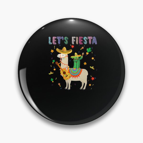 Item preview, Let s Fiesta Sombrero Llamas Cactus Mexican Cinco De Mayo Premium designed and sold by SterreLier.
