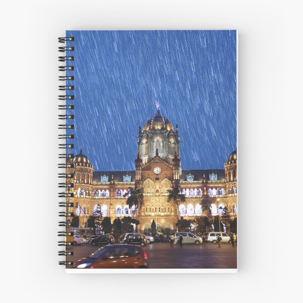 Item preview, Chhatrapati Shivaji Maharaj Terminus with star trails ,Mumbai, Maharashtra, India, modern art, wall art, print, personalised gifts, custom printed gifts designed and sold by CameraDesign.