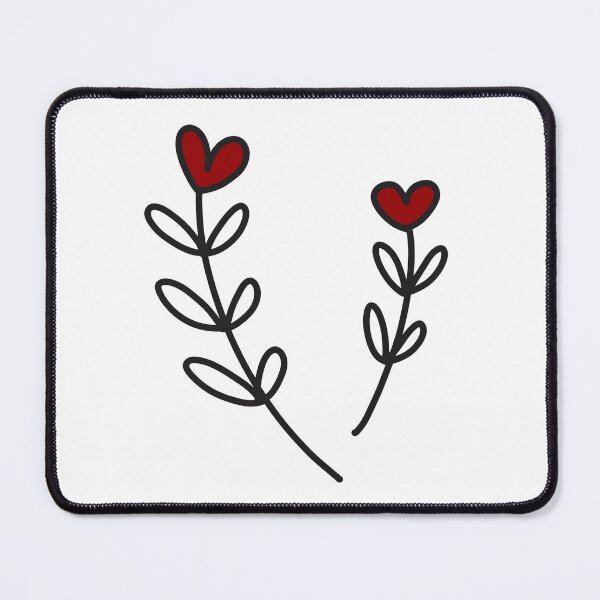 Item preview, red love flower cute valentine designed and sold by khulisara246.