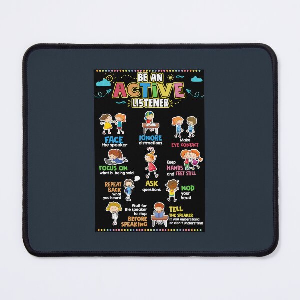 Item preview, Be An Active Listener Print416 designed and sold by AboPo.