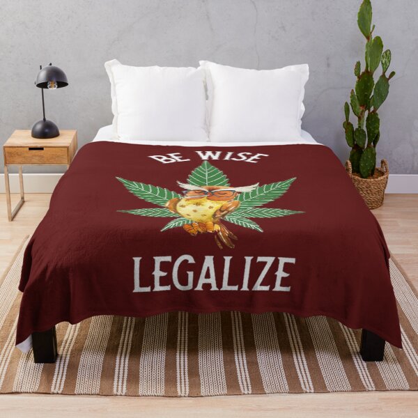 Item preview, Be Wise Legalize Pot Smoking256 designed and sold by AboPo.