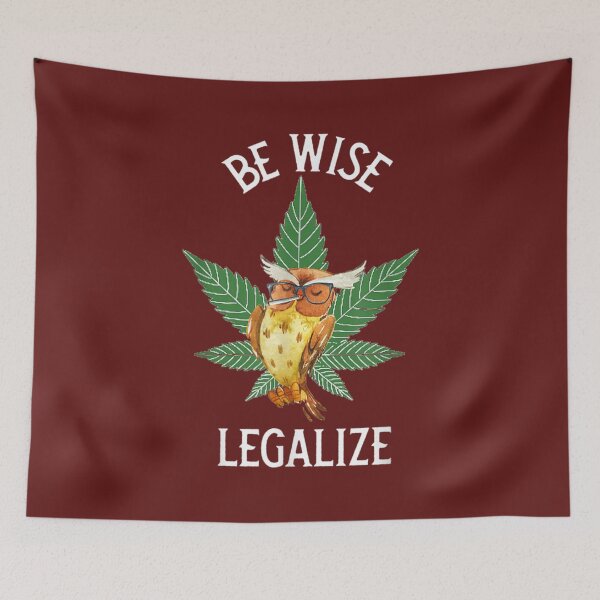 Item preview, Be Wise Legalize Pot Smoking256 designed and sold by AboPo.