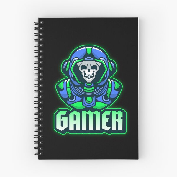 Item preview, Jugador con astronauta Skull Traveler designed and sold by PRIVARSHU.