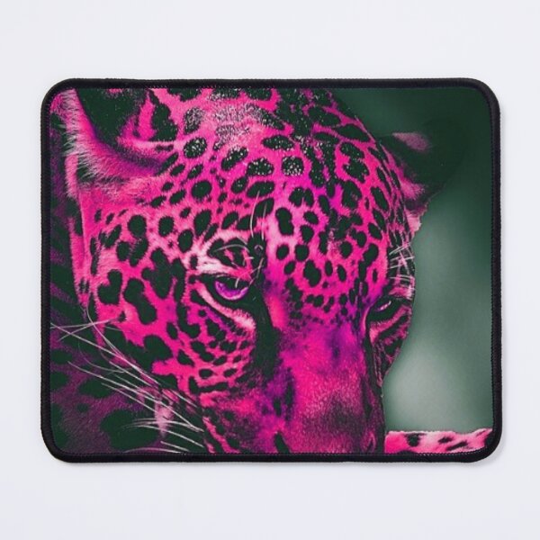Item preview, Pink Leopard Portrait designed and sold by Paulele.