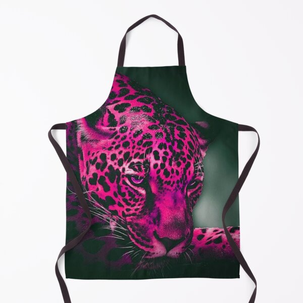 Item preview, Pink Leopard Portrait designed and sold by Paulele.