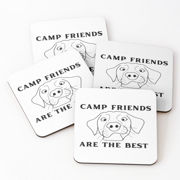 Item preview, Camp friends are the best  designed and sold by PCpallavi.