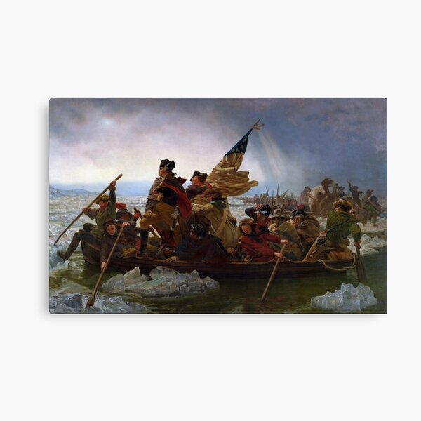 Discover Washington Crossing the Delaware Painting | Canvas Print