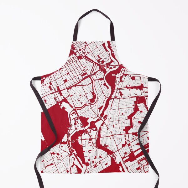 Item preview, Ottawa Map Art red wine color Canada designed and sold by EpicMaps.
