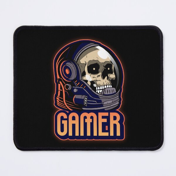 Item preview, Gamer with Space Horror Skull designed and sold by PRIVARSHU.