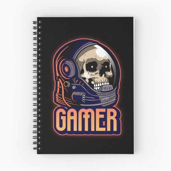Artikelvorschau, Gamer mit Space Horror Skull entworfen und verkauft von PRIVARSHU.