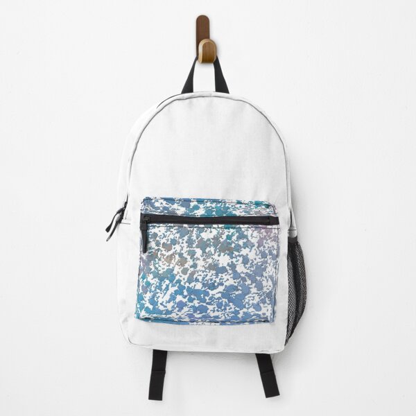 Item preview, Artist Colorful Paint Splatter Abstract Sky through Leaves designed and sold by FancyFriendship.