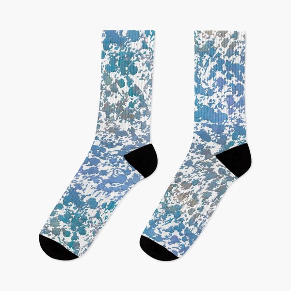 Item preview, Artist Colorful Paint Splatter Abstract Sky through Leaves designed and sold by FancyFriendship.