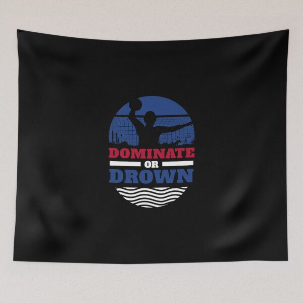 Item preview, Funny Water Polo Print Dominate Or Drown Gift Product Classic T-Shirt designed and sold by dianesandraon.