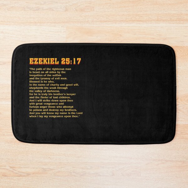 Item preview, Ezekiel 25:17 designed and sold by carolinavolo.