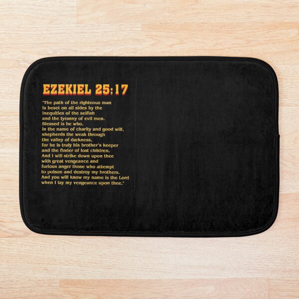 Item preview, Ezekiel 25:17 designed and sold by carolinavolo.