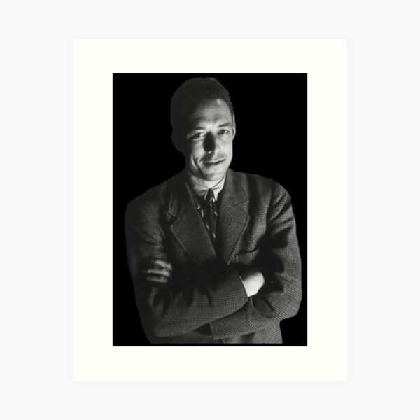 Aperçu de l'œuvre Albert Camus créée et vendue par whyttwhytt.