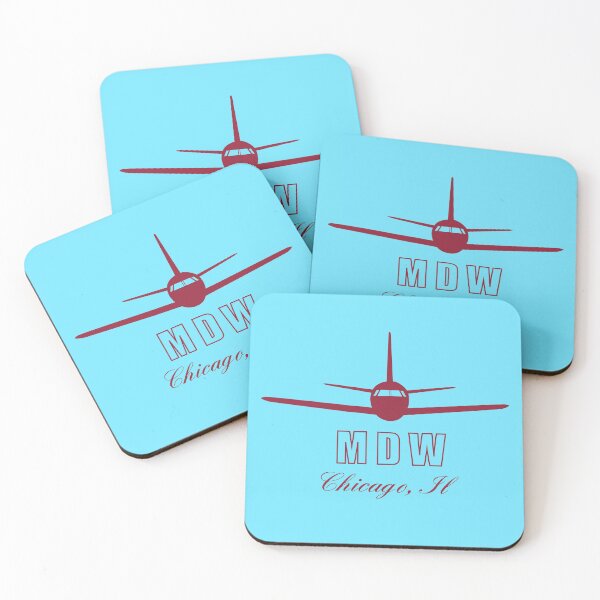 Item preview, Chicago Illinois IL Airport Code Midway MDW designed and sold by Lartheviking.