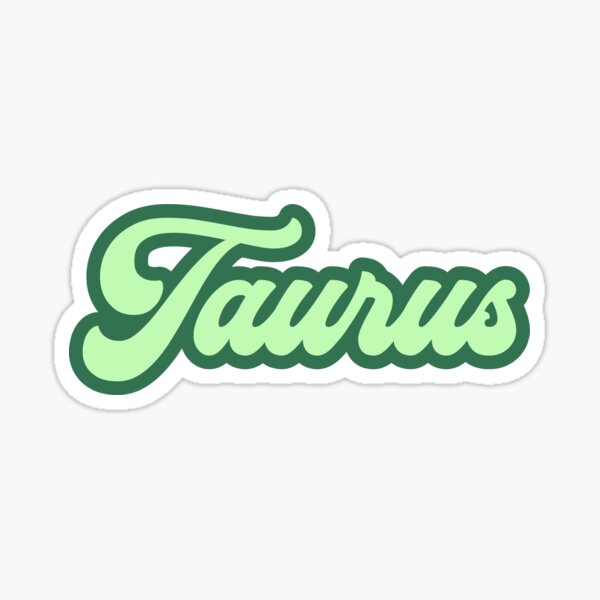 Artikel-Vorschau von ZODIAK-TAURUS-TYPOGRAFIE, designt und verkauft von SUDAHLAHDONN.