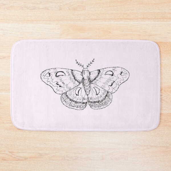 Item preview, Black and White Moth designed and sold by BeelinesArt.