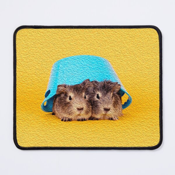 Item preview, Guinea Pig Friends Snuggling designed and sold by friendlyfauna.