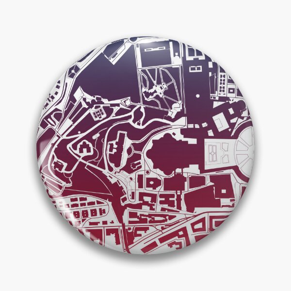 Item preview, Vatican Christians Catholics Jesus Christ Map Art Blue Pink Rome Italy designed and sold by EpicMaps.