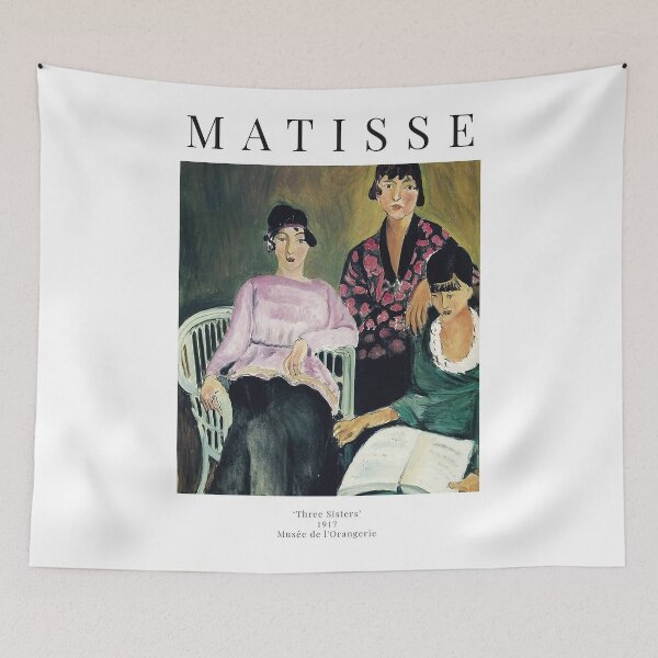 Item preview, H Matisse - Three Sisters - 1017 designed and sold by Henry Huerta.