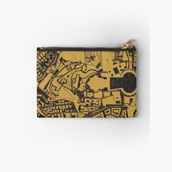 Item preview, Vatican Map Art Black Gold Rome Italy designed and sold by EpicMaps.