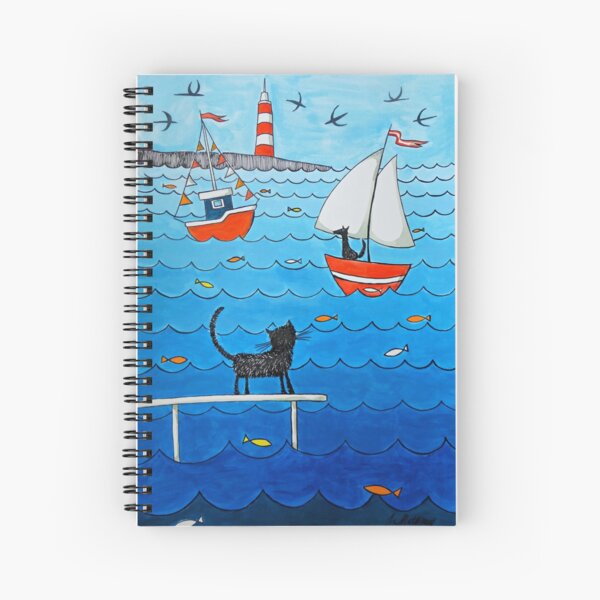 Ahoy there! Spiral Notebook