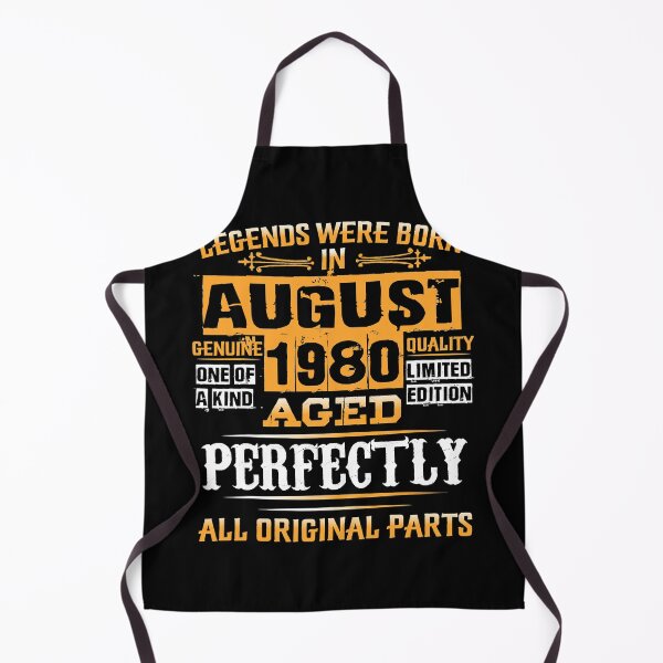 Item preview, Legends August 1980 40th Birthday Gifts For 40 Years Old T-Shirt designed and sold by lovingfame7825.