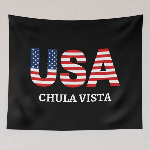 Item preview, Chula Vista - USA Flag - 4th of July - Independence Day of America designed and sold by JienChan26.
