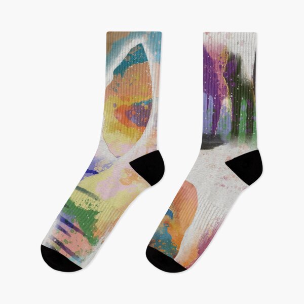 Item preview, Holes in the Universe - Intuitive Abstract Painting designed and sold by GirlHyphenated.