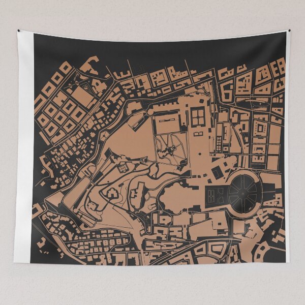 Item preview, Vatican Christians Catholics Jesus Christ Map Art chocolate Rome Italy designed and sold by EpicMaps.