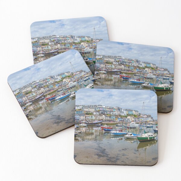 Item preview, Brixham Harbour Panorama designed and sold by rawshutterbug.
