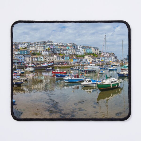 Item preview, Brixham Harbour Panorama designed and sold by rawshutterbug.