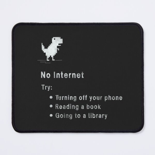 Item preview, NO INTERNET...TRY READING- FOR BOOK NERDS designed and sold by The Bookworm Store.