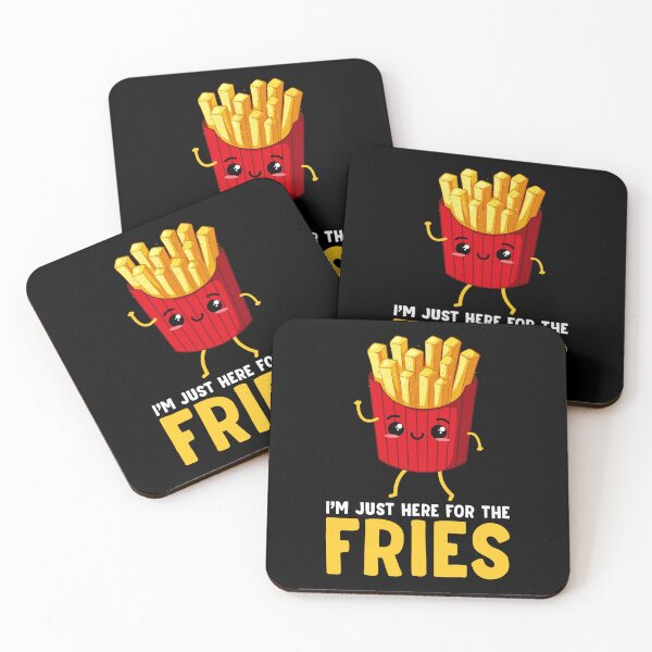 Item preview, I'm Just Here For The Fries Lover Fast Food French Fries designed and sold by mteehut.