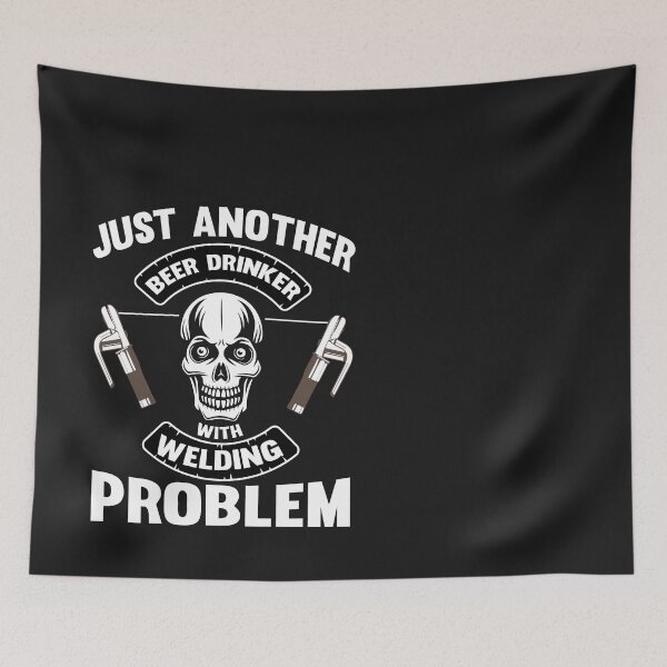 Item preview, BEER DRINKING WITH WELDING designed and sold by Tee Hub.