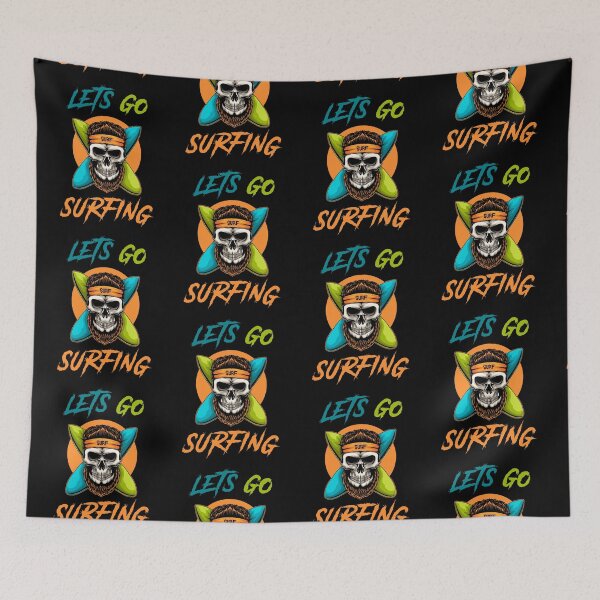 Item preview, Lets Go Surfing T-Shirt designed and sold by idea-factory.