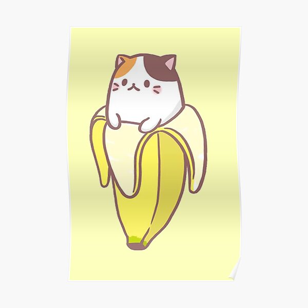 Chat banane Poster