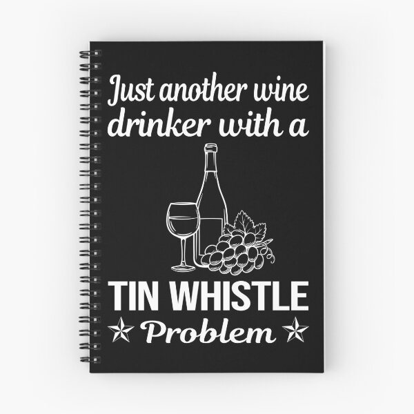Artikelvorschau, Weintrinker Tin Whistle Flageolett entworfen und verkauft von zuehloxerxk.