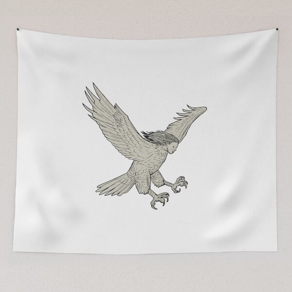 Item preview, Harpy Swooping Drawing  designed and sold by patrimonio.