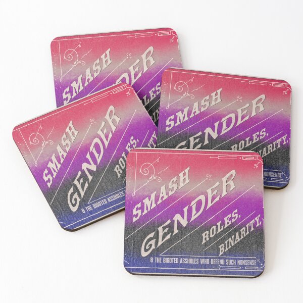 Item preview, Smash Gender -Genderfluid edition designed and sold by Loki Propagandart.