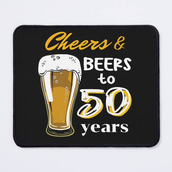 Item preview, Cheers and Beers to 50 Years designed and sold by Luckydesign1975.