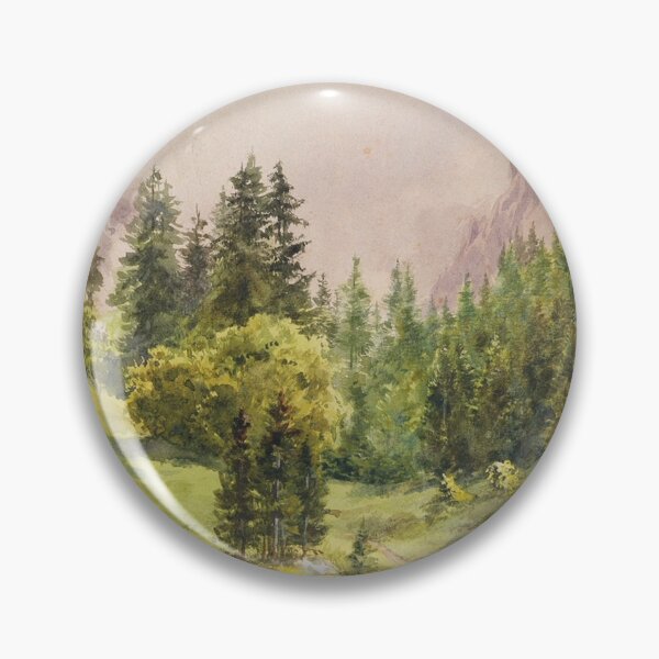 Item preview, Engelberg (Switzerland) by Edward Theodore Compton (ca 1880-90) designed and sold by LoveSeasonz.